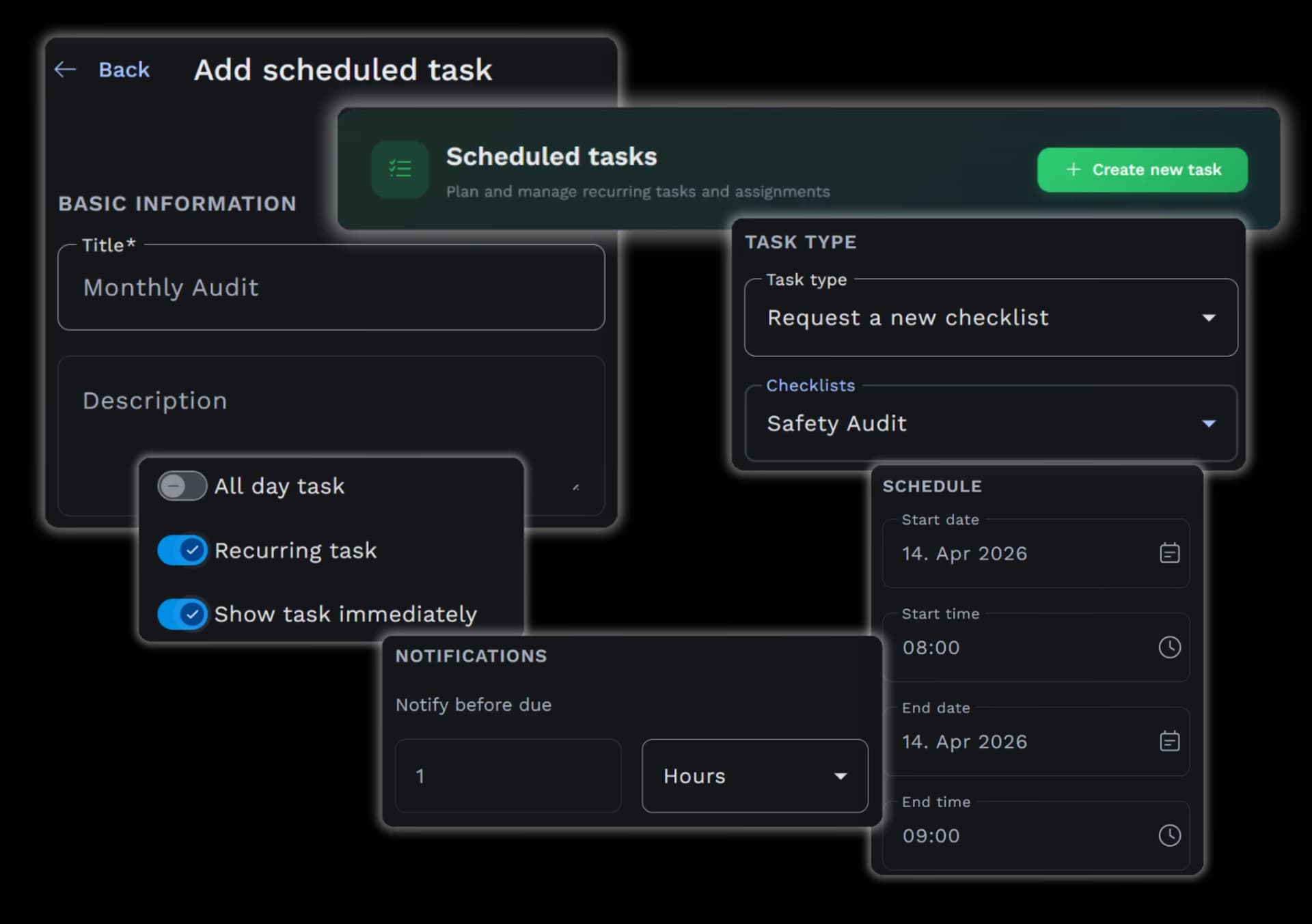 Task Scheduler feature