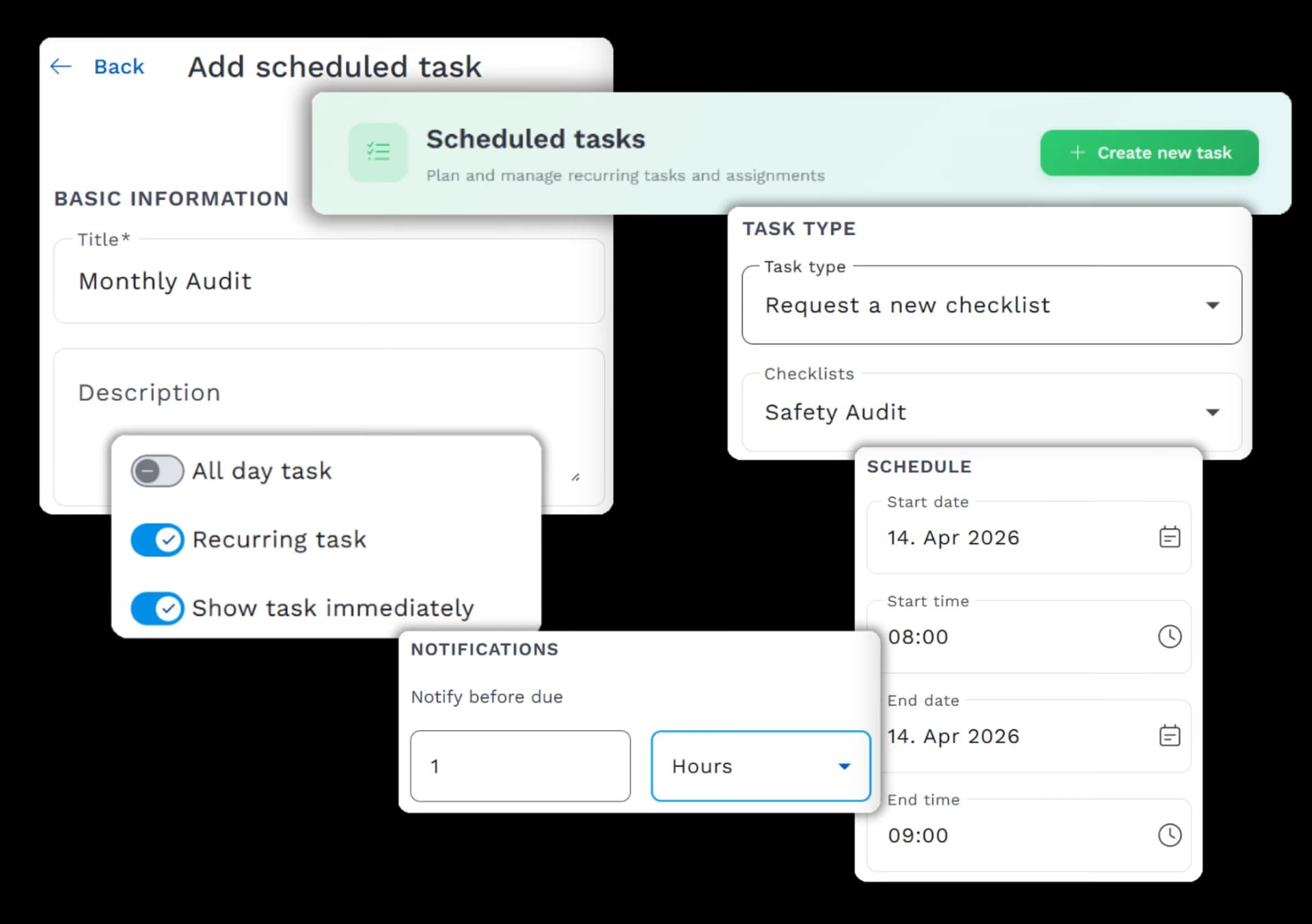 Task Scheduler feature