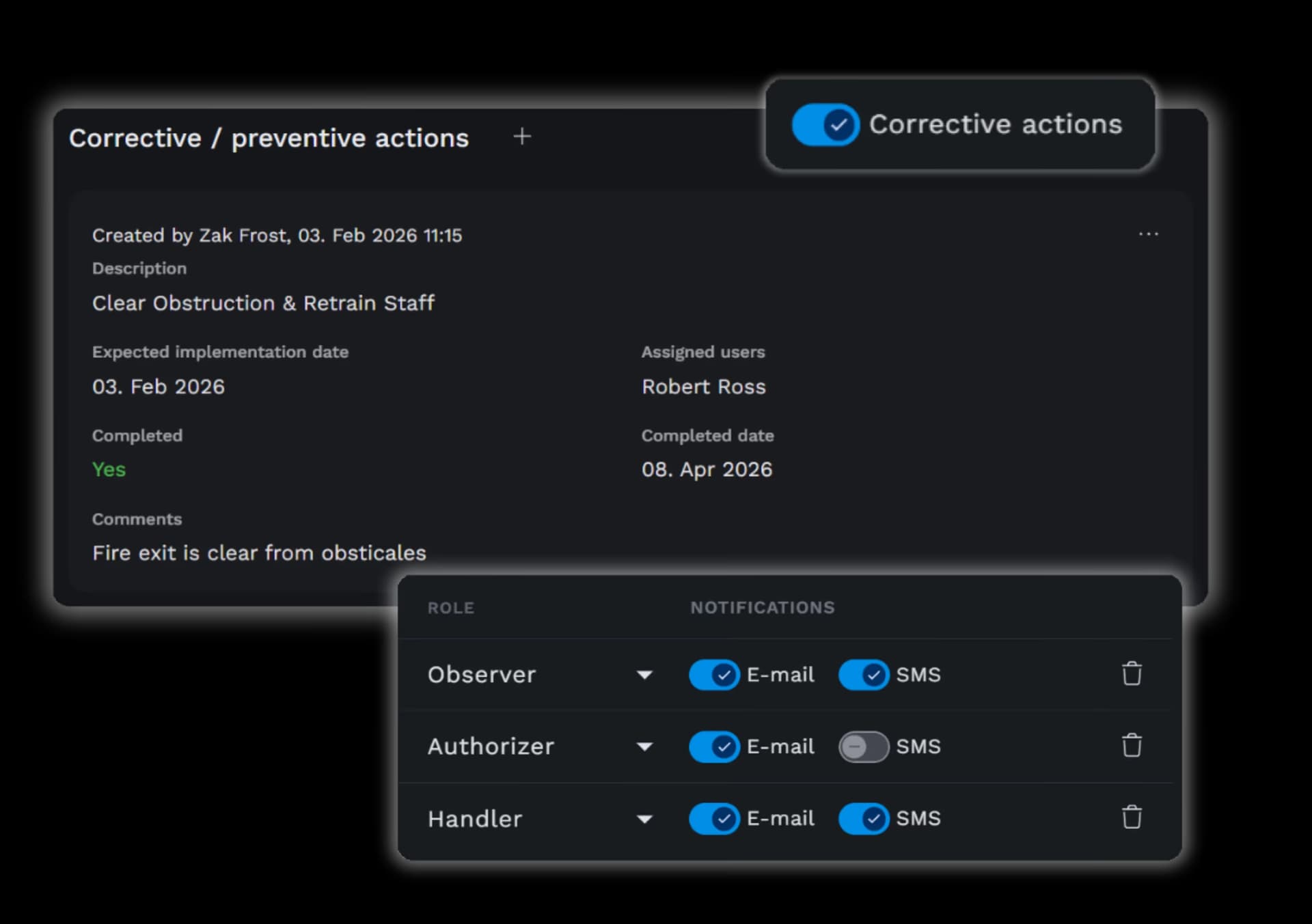 Trigger Instant Alerts