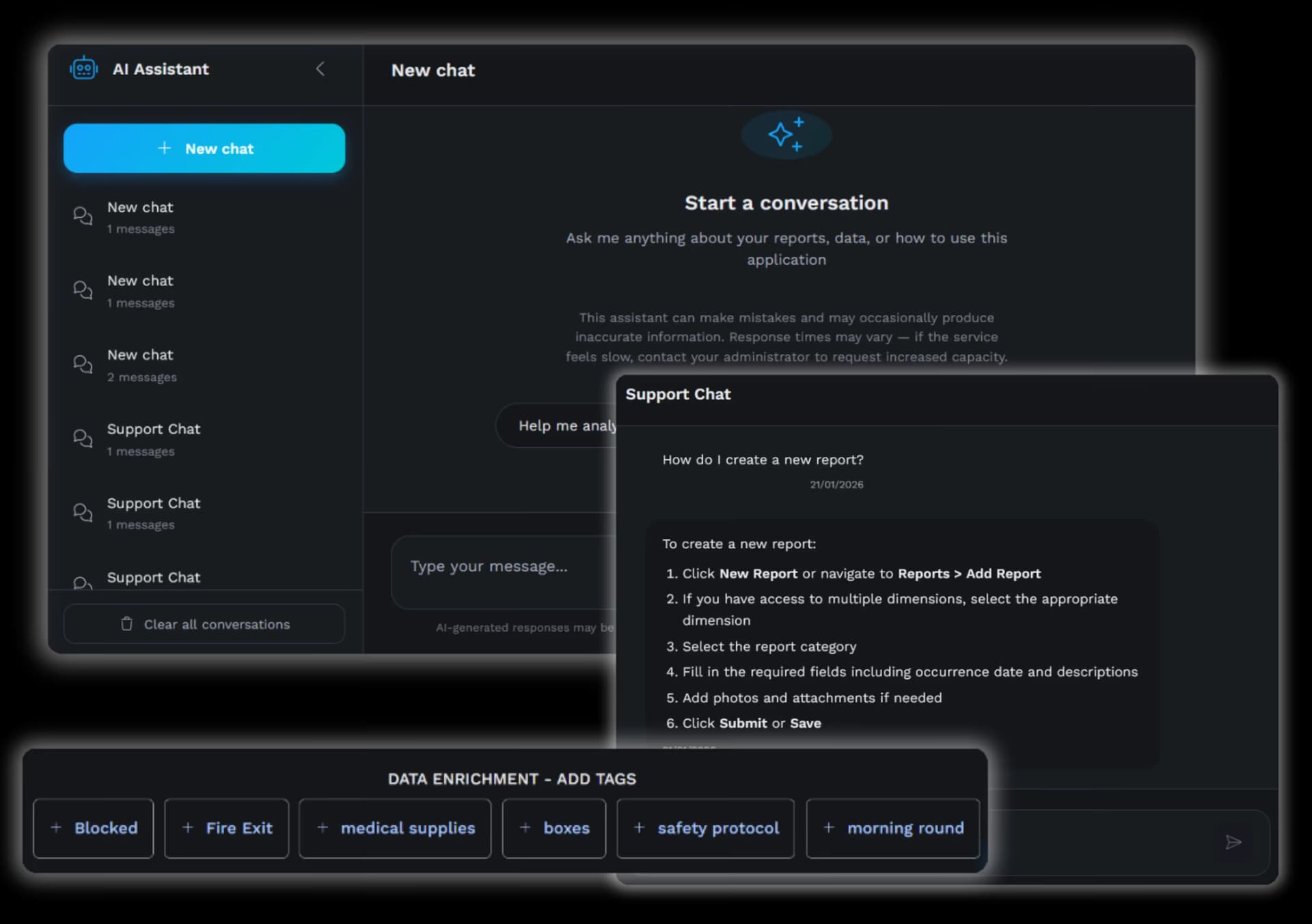 AI assistant and search