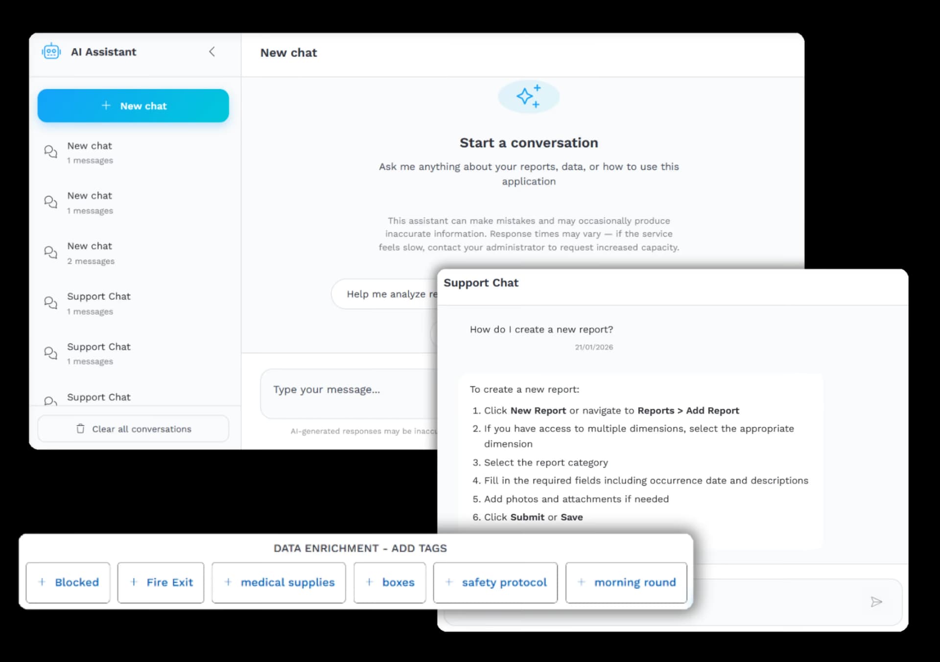 AI assistant and search