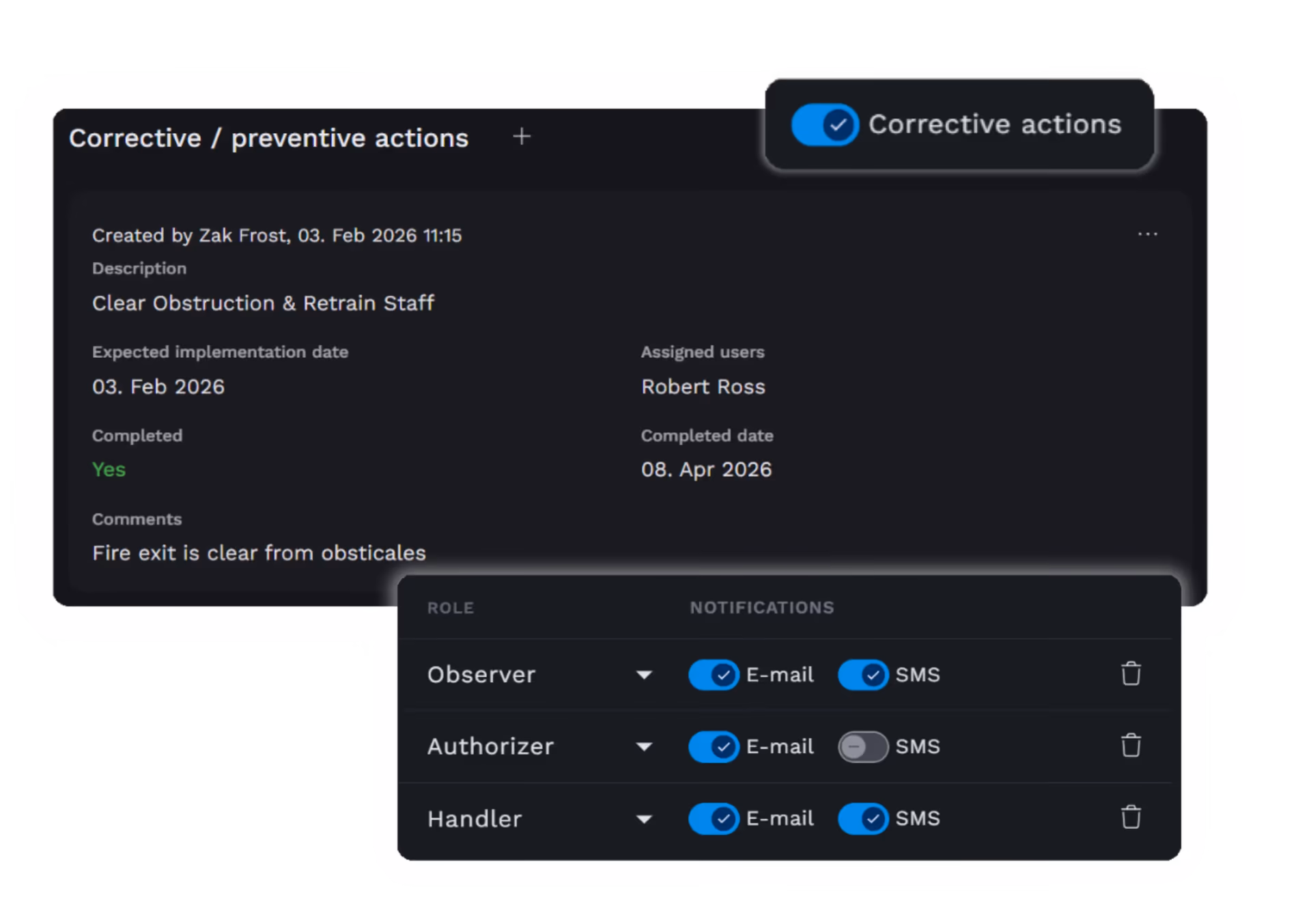 Trigger Instant Alerts
