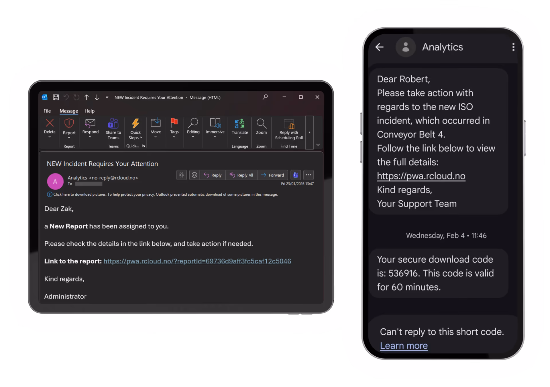 Real-time alerts